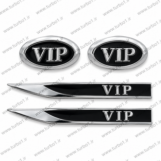 پک لوگو VIP فلزی اسپرت خودرو